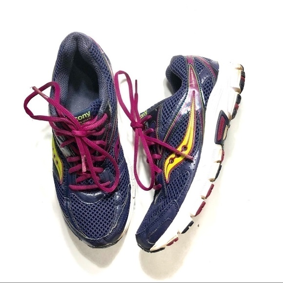 Saucony Cohesion 7 Purple Sneakers 9.5 - Picture 1 of 8
